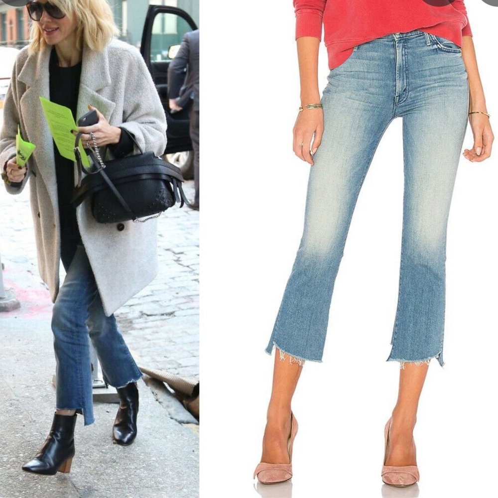 Mother High Rise Kick Flare Jean